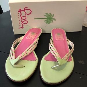 Lilly Pulitzer Sandals size 10